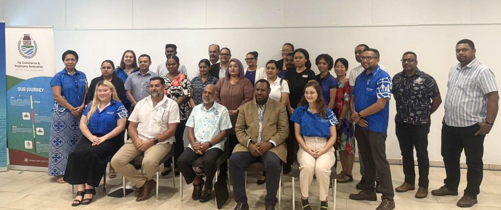 Members of FCEF, employers and ILO representatives at the 3 day training