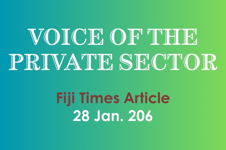 Voice of the Private Sector